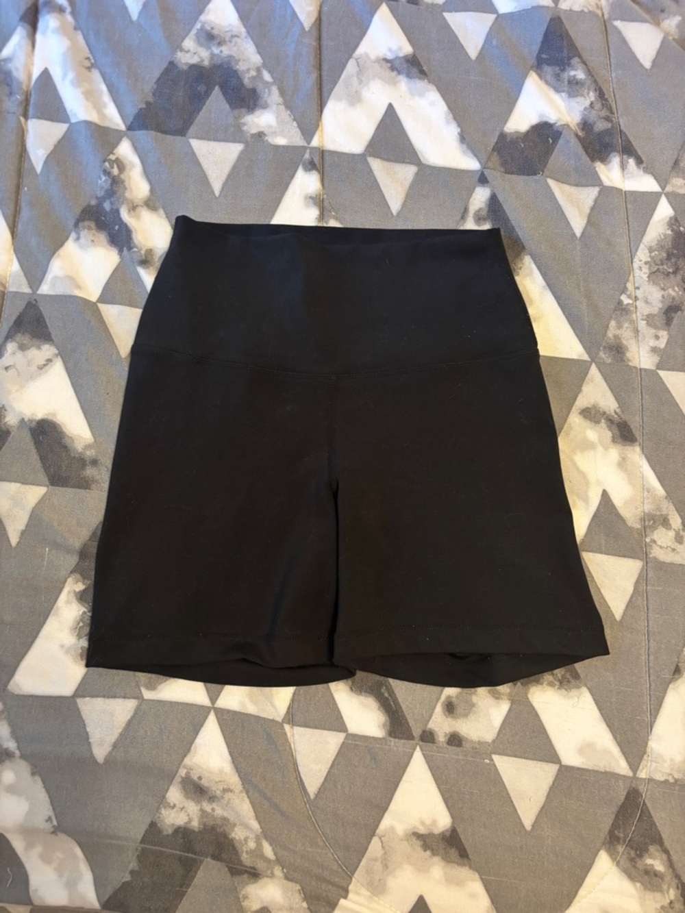 Yogalicious Black High-Waist Bike Shorts